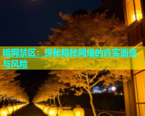 暗网禁区：探秘隐秘网络的真实面貌与风险