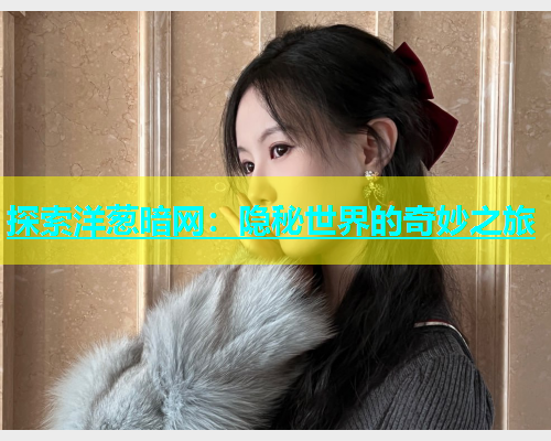 探索洋葱暗网：隐秘世界的奇妙之旅