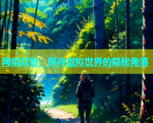 网暗禁地：探寻虚拟世界的隐秘角落