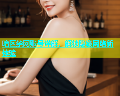 暗区禁网账号详解，解锁隐藏网络新体验