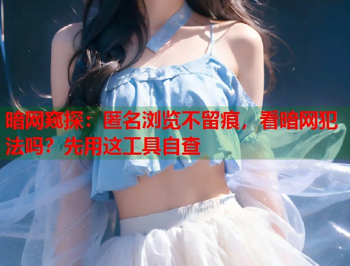 暗网窥探：匿名浏览不留痕，看暗网犯法吗？先用这工具自查