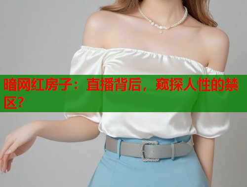 暗网红房子：直播背后，窥探人性的禁区？