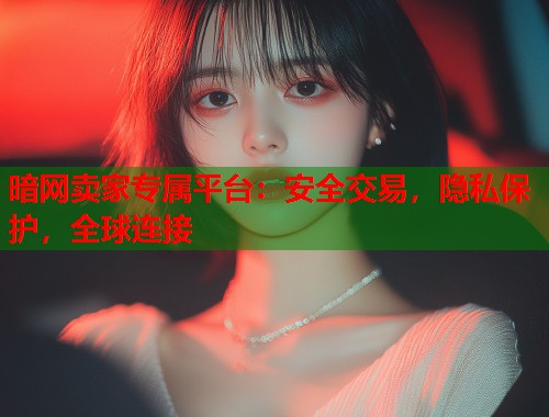 暗网卖家专属平台：安全交易，隐私保护，全球连接