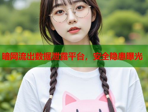 暗网流出数据泄露平台，安全隐患曝光