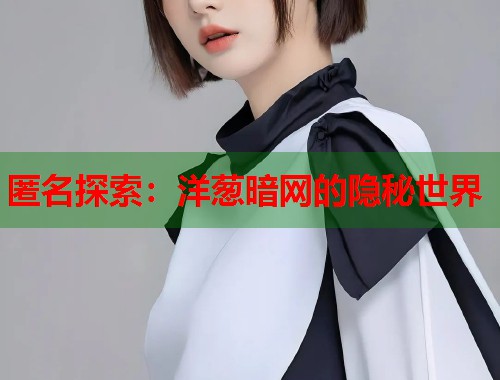 匿名探索：洋葱暗网的隐秘世界