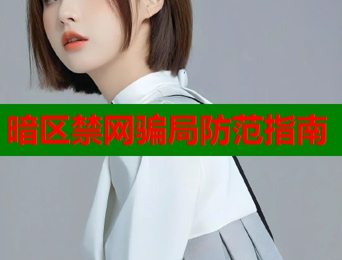 暗区禁网骗局防范指南