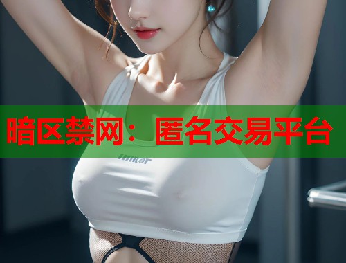 暗区禁网：匿名交易平台