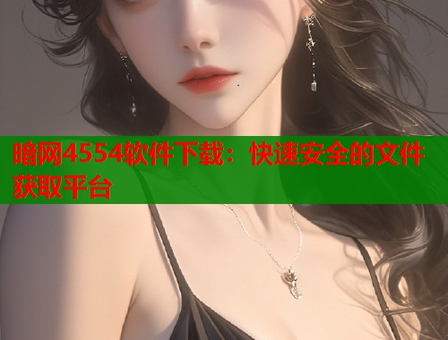 暗网4554软件下载：快速安全的文件获取平台