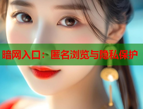 暗网入口：匿名浏览与隐私保护