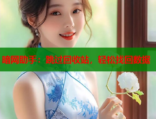 暗网助手：跳过回收站，轻松找回数据
