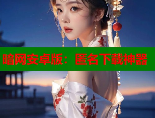 暗网安卓版：匿名下载神器