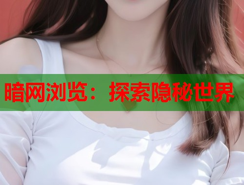 暗网浏览：探索隐秘世界