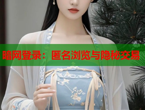 暗网登录：匿名浏览与隐秘交易