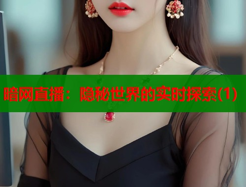 暗网直播：隐秘世界的实时探索(1)