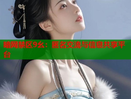 暗网禁区9幺：匿名交流与信息共享平台