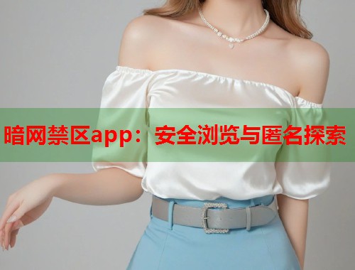 暗网禁区app：安全浏览与匿名探索