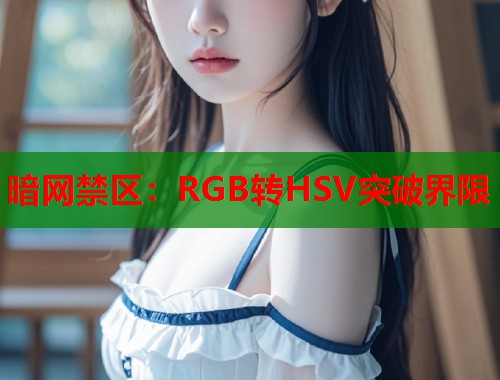 暗网禁区：RGB转HSV突破界限