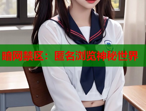 暗网禁区：匿名浏览神秘世界