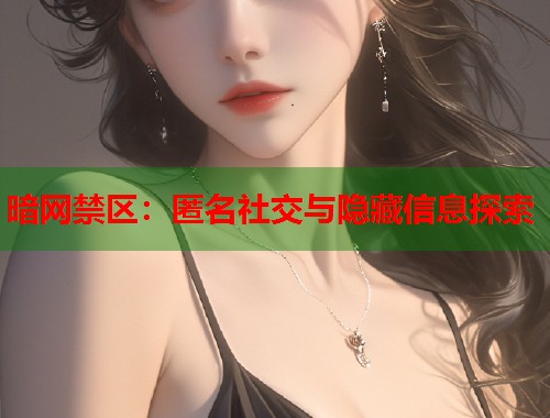 暗网禁区：匿名社交与隐藏信息探索