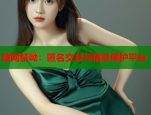 暗网禁呦：匿名交易与信息保护平台