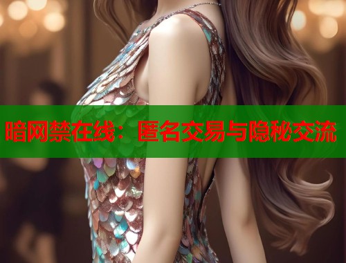 暗网禁在线：匿名交易与隐秘交流