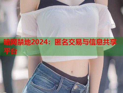 暗网禁地2024：匿名交易与信息共享平台