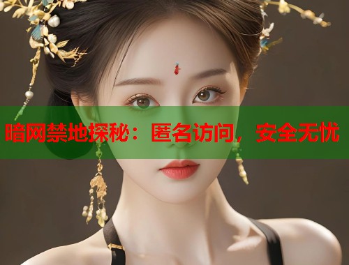 暗网禁地探秘：匿名访问，安全无忧