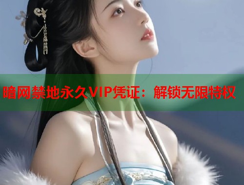 暗网禁地永久VIP凭证：解锁无限特权