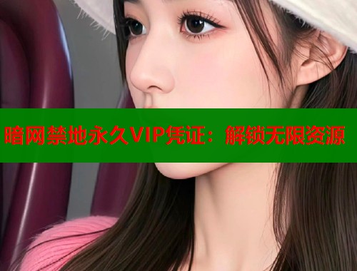 暗网禁地永久VIP凭证：解锁无限资源