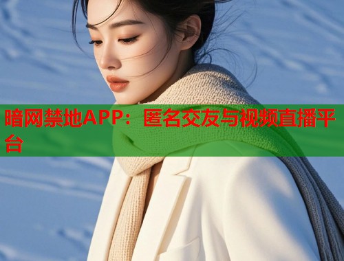 暗网禁地APP：匿名交友与视频直播平台