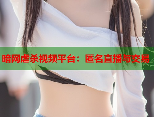 暗网虐杀视频平台：匿名直播与交易