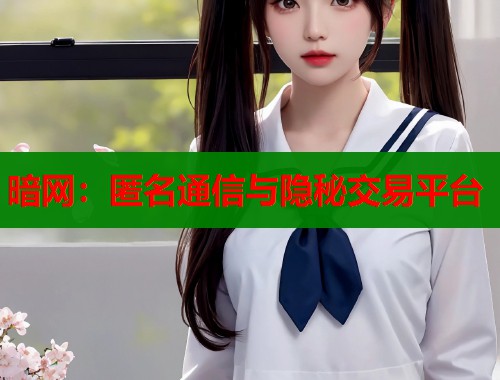 暗网：匿名通信与隐秘交易平台