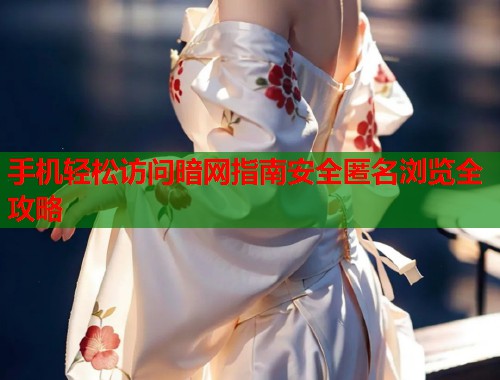 手机轻松访问暗网指南安全匿名浏览全攻略