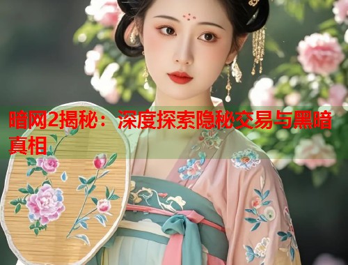 暗网2揭秘：深度探索隐秘交易与黑暗真相