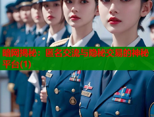 暗网揭秘：匿名交流与隐秘交易的神秘平台(1)