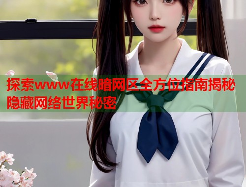 探索www在线暗网区全方位指南揭秘隐藏网络世界秘密