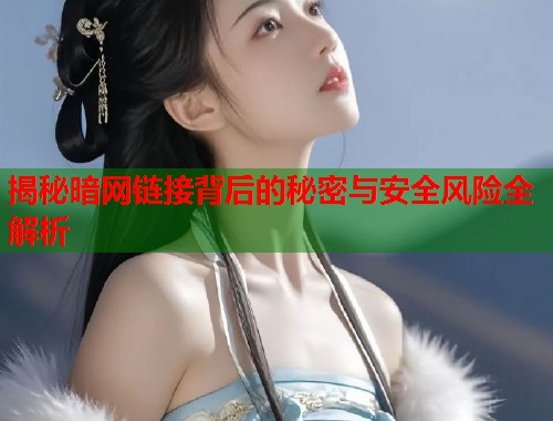 揭秘暗网链接背后的秘密与安全风险全解析